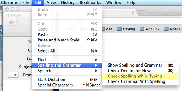 does spell check work in excel for mac 2016
